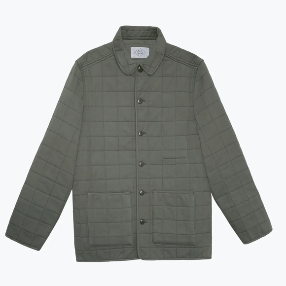 Alex Crane - Quilted Kite Jacket - Stone - Picture 1 of 2